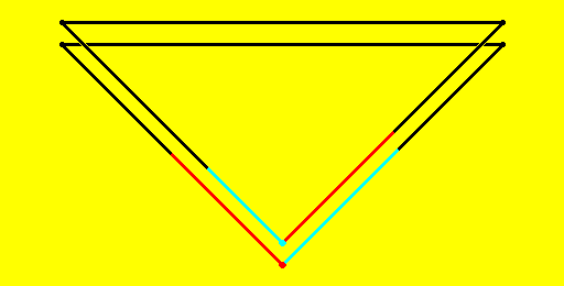 Two triangles