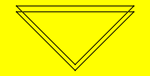 Two triangles