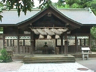 The oratory of Iya Jinja.
